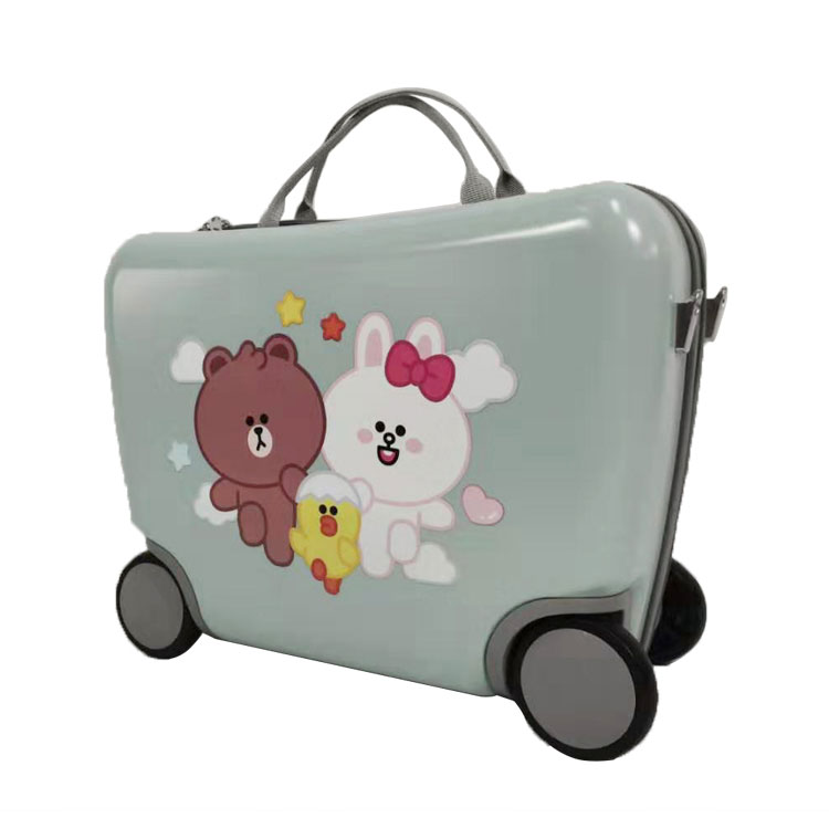 18inch bear rabbit ride on luggage
