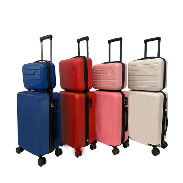 14inch cosmetic bag and 20inch trolley case set